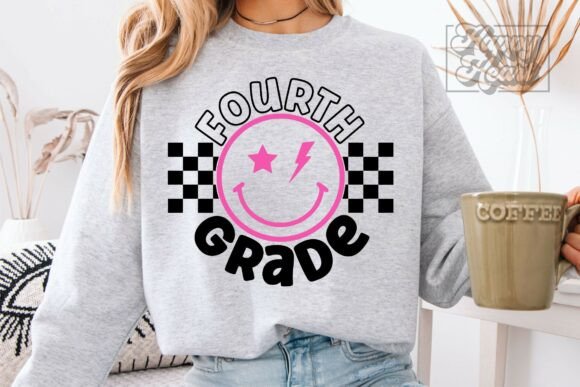 Fourth 4th Grade Teacher Shirt SVG PNG – Graphics and Crafts