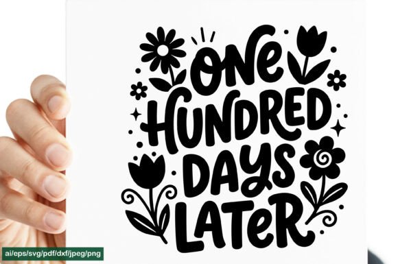 One Hundred Days Later SVG Graphics