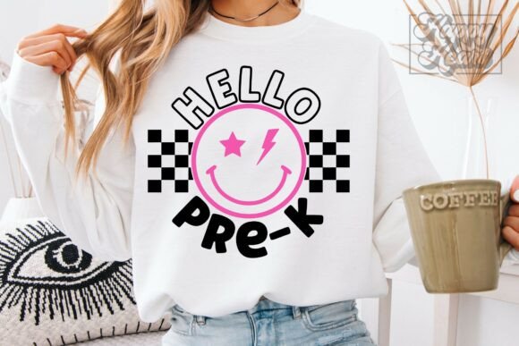 Pre Kinder Teacher Shirt SVG PNG