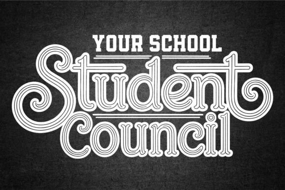 Student Council Design, School Svg: Graphics and Crafts for Digital Selling
