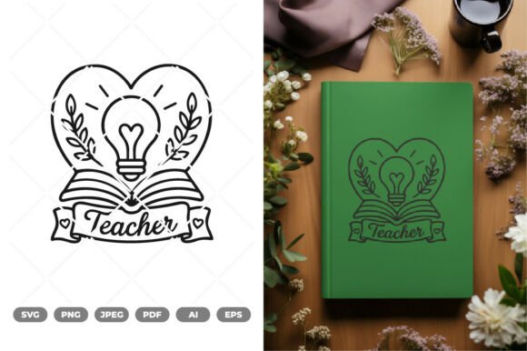 Teacher SVG Clipart for Graphics and Crafts